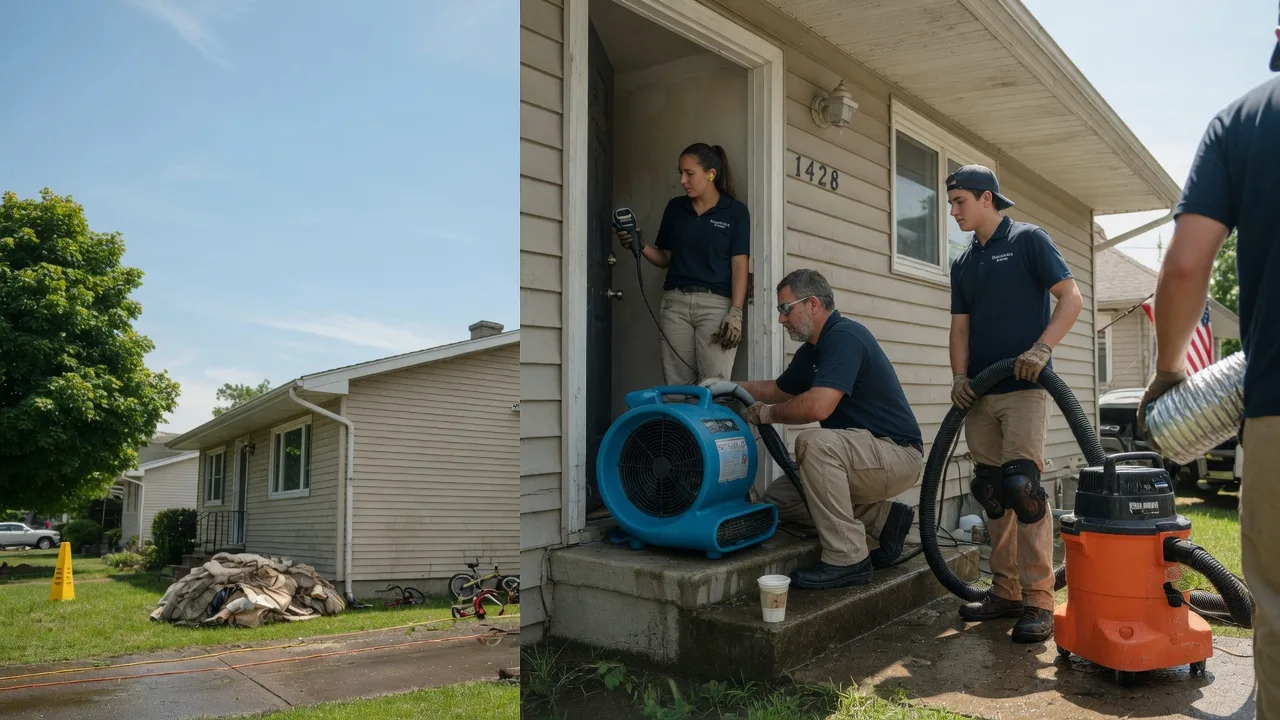 Water Damage Restoration in La Cygne, KS near me